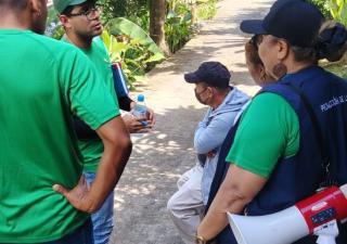 Operativo comunitario fortalece la prevención del dengue en Las Mañanitas